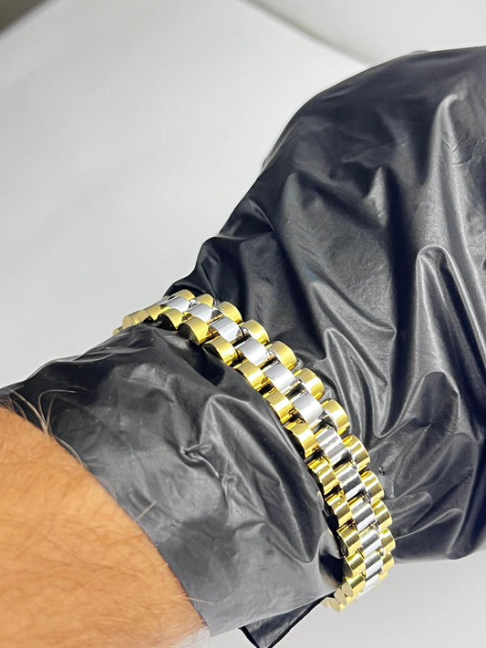 Gold Silver truetone bracelet