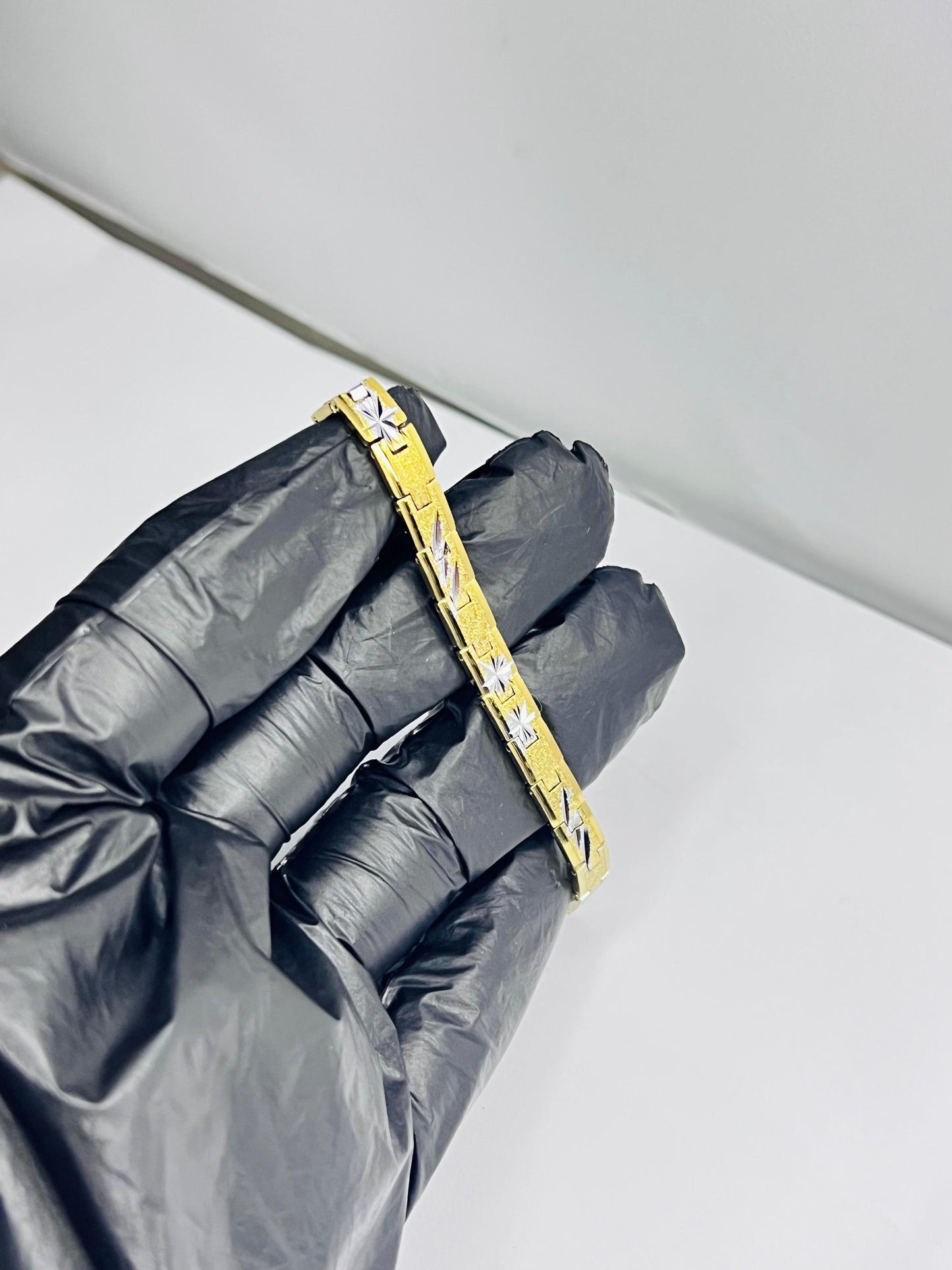 Silver Gold Bracelet
